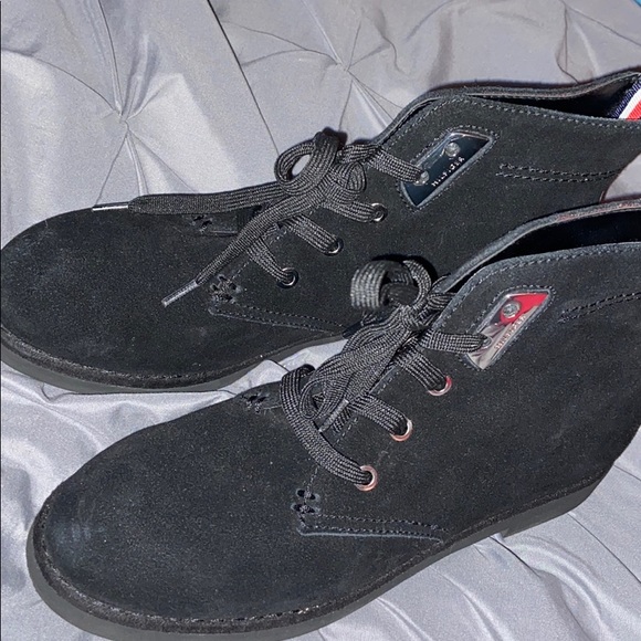 Tommy Hilfiger Suede Boots - Picture 5 of 6
